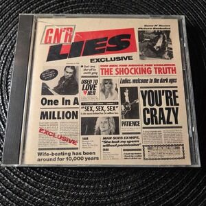 Guns N Roses CD G N' R Lies 1988 Geffen Records Patience Hard Rock Vintage 80s